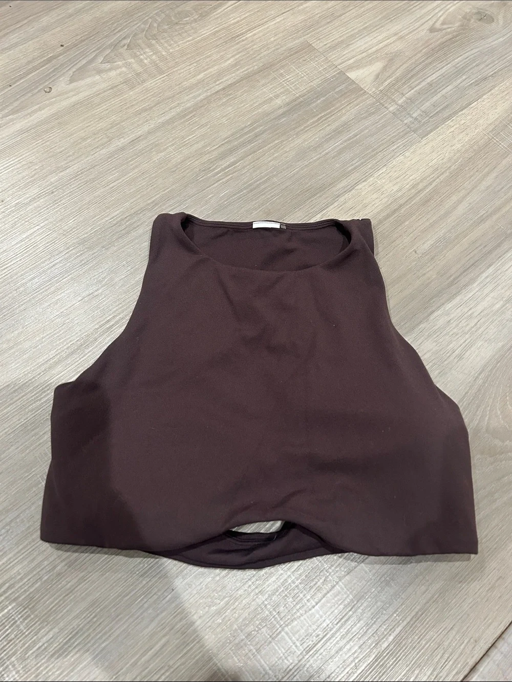 Oner Active SoftMotion™ high-neck sports bra in a brown - Picture 1 of 4
